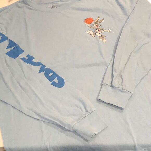 Space Jam Tune Squad Bundle T Shirts Sz. M One Long One Short - Picture 1 of 7